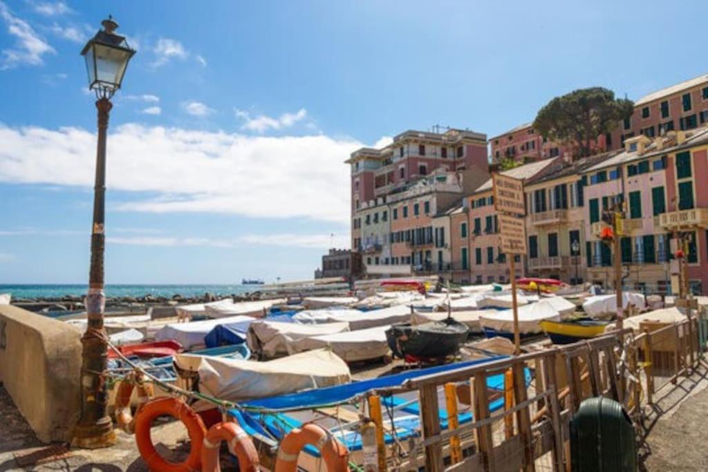 Pisi Home, 2 Min Dalla Spiaggia E Dall' Ospedale Gaslini Генуя Екстер'єр фото