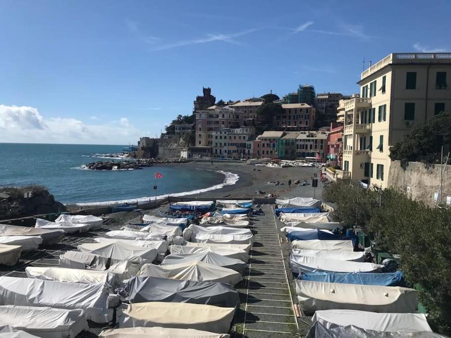 Pisi Home, 2 Min Dalla Spiaggia E Dall' Ospedale Gaslini Генуя Екстер'єр фото